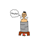 モヒカンのパンクな日常（個別スタンプ：5）