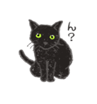 黒猫のクーさん（個別スタンプ：15）