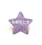 シンプル色文字（個別スタンプ：21）