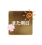 シンプル色文字（個別スタンプ：22）