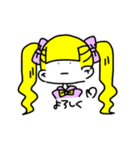 ガールズ戦隊 ガールズン（個別スタンプ：5）