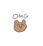 なんとなく生きるくま（個別スタンプ：30）