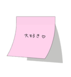 設定:彼女（個別スタンプ：24）