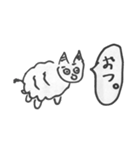 平和な動物と猫（幼稚園児向け）（個別スタンプ：15）