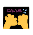 言葉を手で表現（個別スタンプ：7）