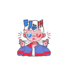 目隠しおんなのこの日常（個別スタンプ：9）