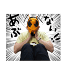 スズメバチ仮面ヒロポンスタンプ（個別スタンプ：2）