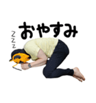 スズメバチ仮面ヒロポンスタンプ（個別スタンプ：9）