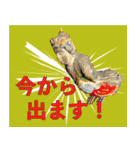 リアル木造動物スタンプ（個別スタンプ：18）
