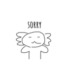 絵心ない人が描く生き物スタンプ(文字あり)（個別スタンプ：10）