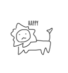 絵心ない人が描く生き物スタンプ(文字あり)（個別スタンプ：11）
