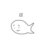 絵心ない人が描く生き物スタンプ(文字あり)（個別スタンプ：24）