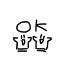 意外と使える落書きスタンプ（個別スタンプ：10）