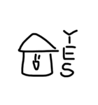 意外と使える落書きスタンプ（個別スタンプ：12）