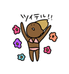 夏のあの子（個別スタンプ：1）