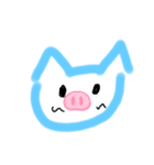 手書きブタ次郎（個別スタンプ：4）