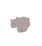 ぼくの名前はくまといいます（個別スタンプ：35）