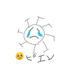 可愛いウイルススタンプ（個別スタンプ：11）