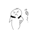 言い返したい時に使えるむぎちゃ（個別スタンプ：7）