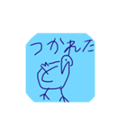 日常に使う  とりスタンプ（個別スタンプ：4）
