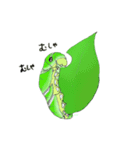 アゲハチョウの幼虫たち（個別スタンプ：1）
