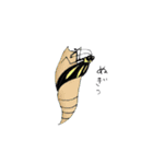 アゲハチョウの幼虫たち（個別スタンプ：2）