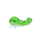 アゲハチョウの幼虫たち（個別スタンプ：35）