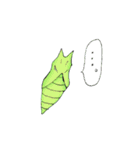 アゲハチョウの幼虫たち（個別スタンプ：39）