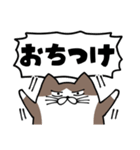 なにかと叫びがちなネコ2（でか文字）（個別スタンプ：12）