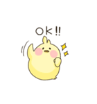 ひよとみつあみちゃん（個別スタンプ：3）