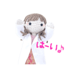 あみぐるみ『りせちゃん』のスタンプ（個別スタンプ：2）