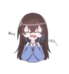 特殊っ子がいる女の子スタンプ（個別スタンプ：14）