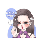 綺麗なお姉さんはいかがですか？（個別スタンプ：5）