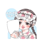 綺麗なお姉さんはいかがですか？（個別スタンプ：7）