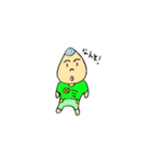 とんがり頭のテニスBoy（個別スタンプ：3）