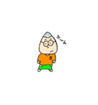 とんがり頭のテニスBoy（個別スタンプ：8）