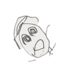 子供が描いた絵 Picture drawn by a child（個別スタンプ：6）