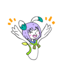 ウサギのYumiちゃん（個別スタンプ：2）