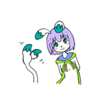 ウサギのYumiちゃん（個別スタンプ：10）
