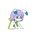 ウサギのYumiちゃん（個別スタンプ：11）