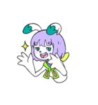 ウサギのYumiちゃん（個別スタンプ：12）