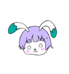 ウサギのYumiちゃん（個別スタンプ：16）