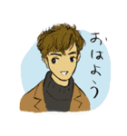 大人男子kokoron 日常あいさつ編（個別スタンプ：4）