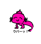 ただのウーパールーパー（個別スタンプ：2）