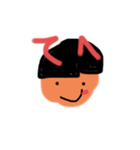 男の子の顔スタンプシリーズ1（個別スタンプ：5）