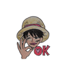 ONE PIECE k-chan スタンプ（個別スタンプ：1）