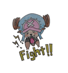 ONE PIECE k-chan スタンプ（個別スタンプ：7）