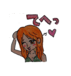 ONE PIECE k-chan スタンプ（個別スタンプ：15）