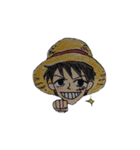 ONE PIECE k-chan スタンプ（個別スタンプ：16）