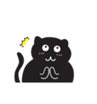 動く黒猫♥（個別スタンプ：5）